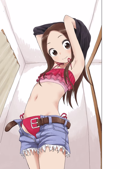 Teasing Master Takagi-san: Water Slide